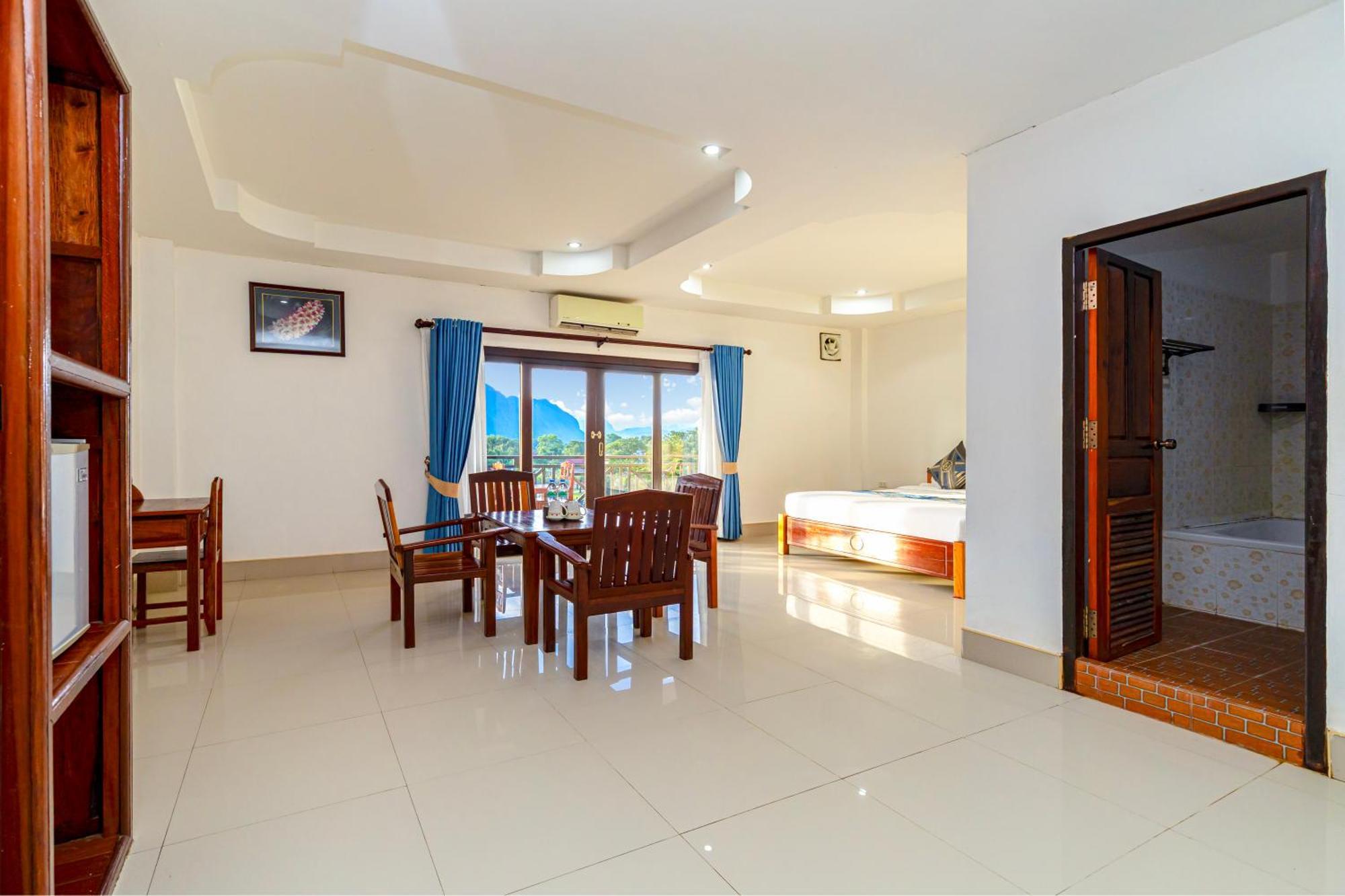 Lisha The Grand Riverside Hotel Vang Vieng Luaran gambar