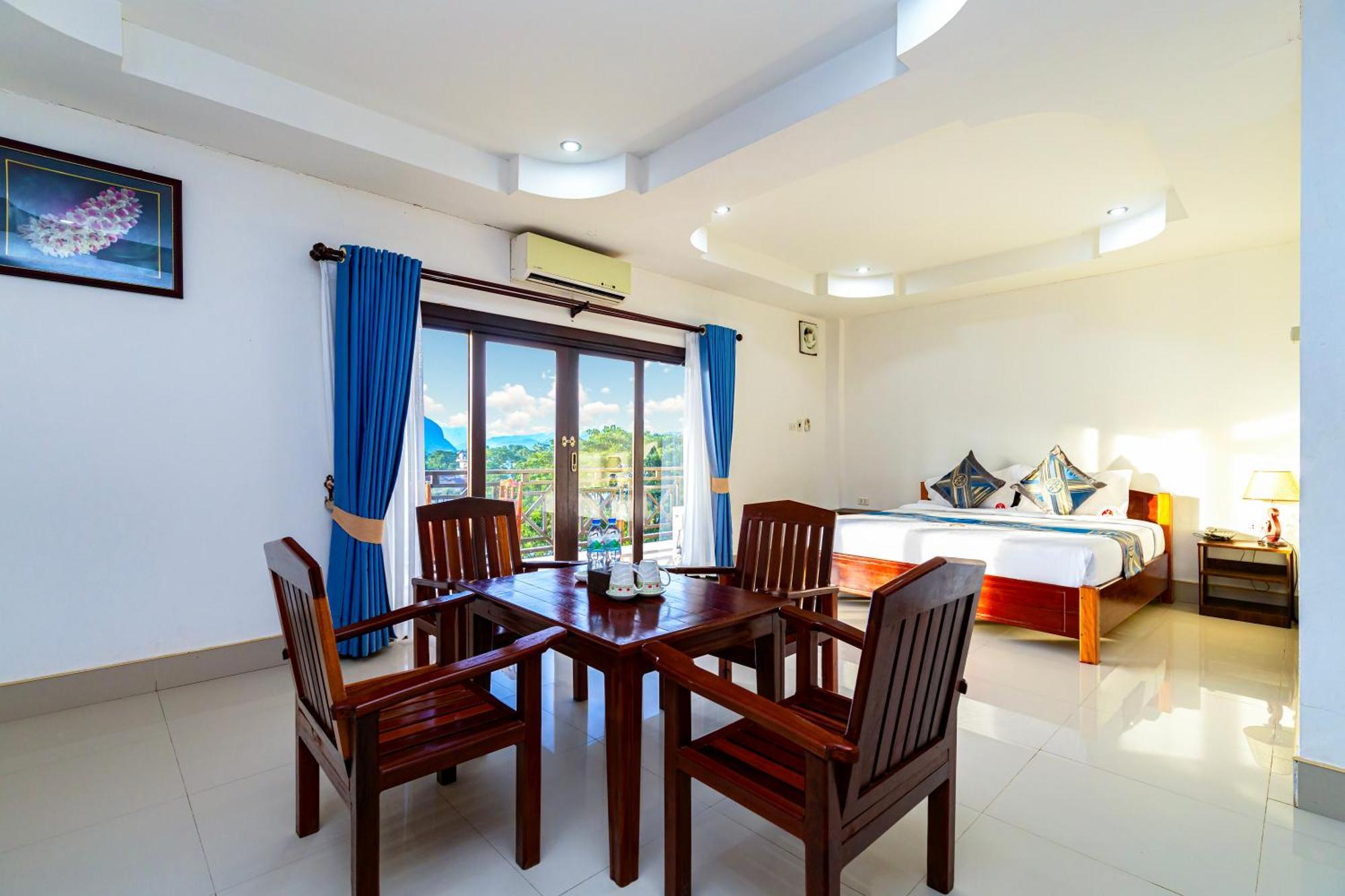 Lisha The Grand Riverside Hotel Vang Vieng Luaran gambar